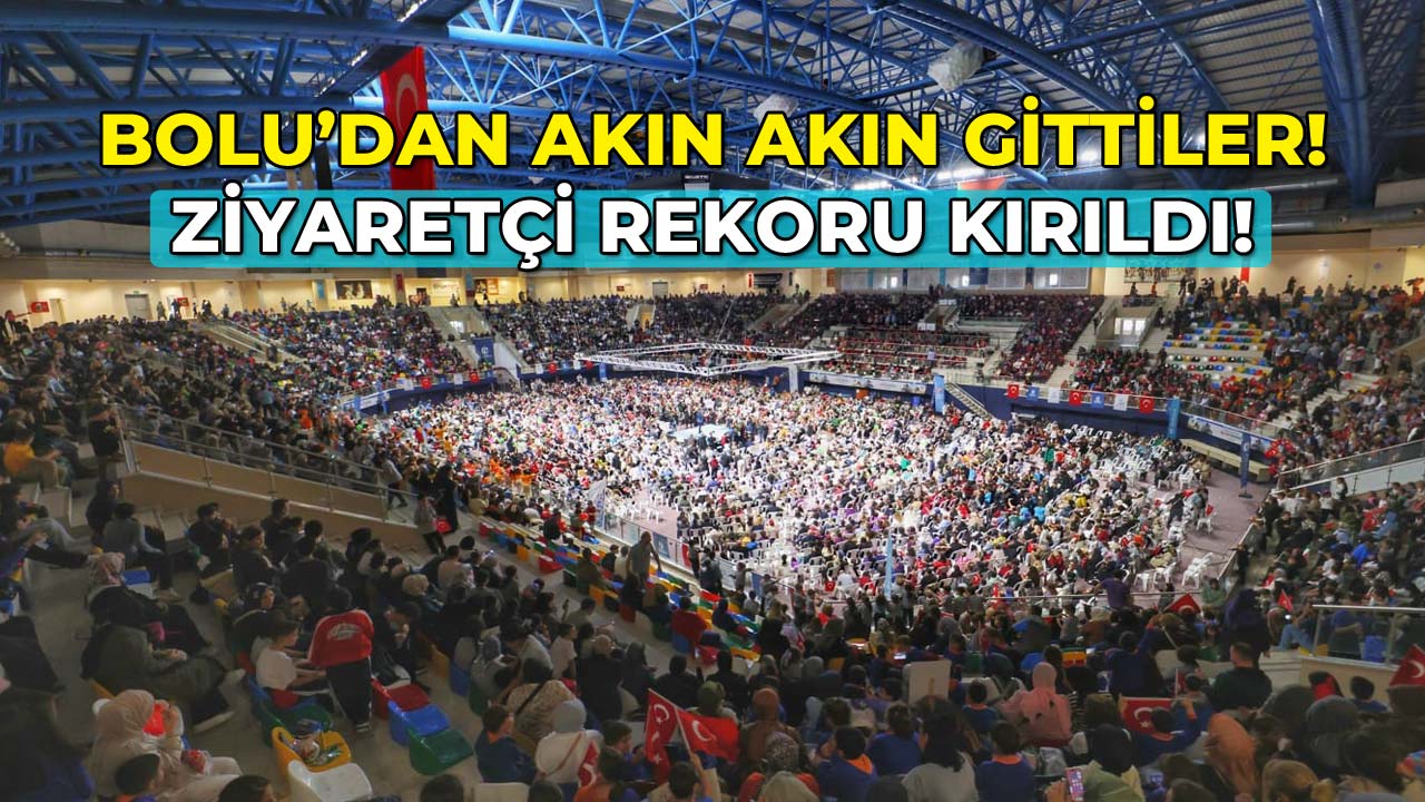Bolu’dan Akın Akın Gittiler! Ziyaretçi Rekoru Kırıldı