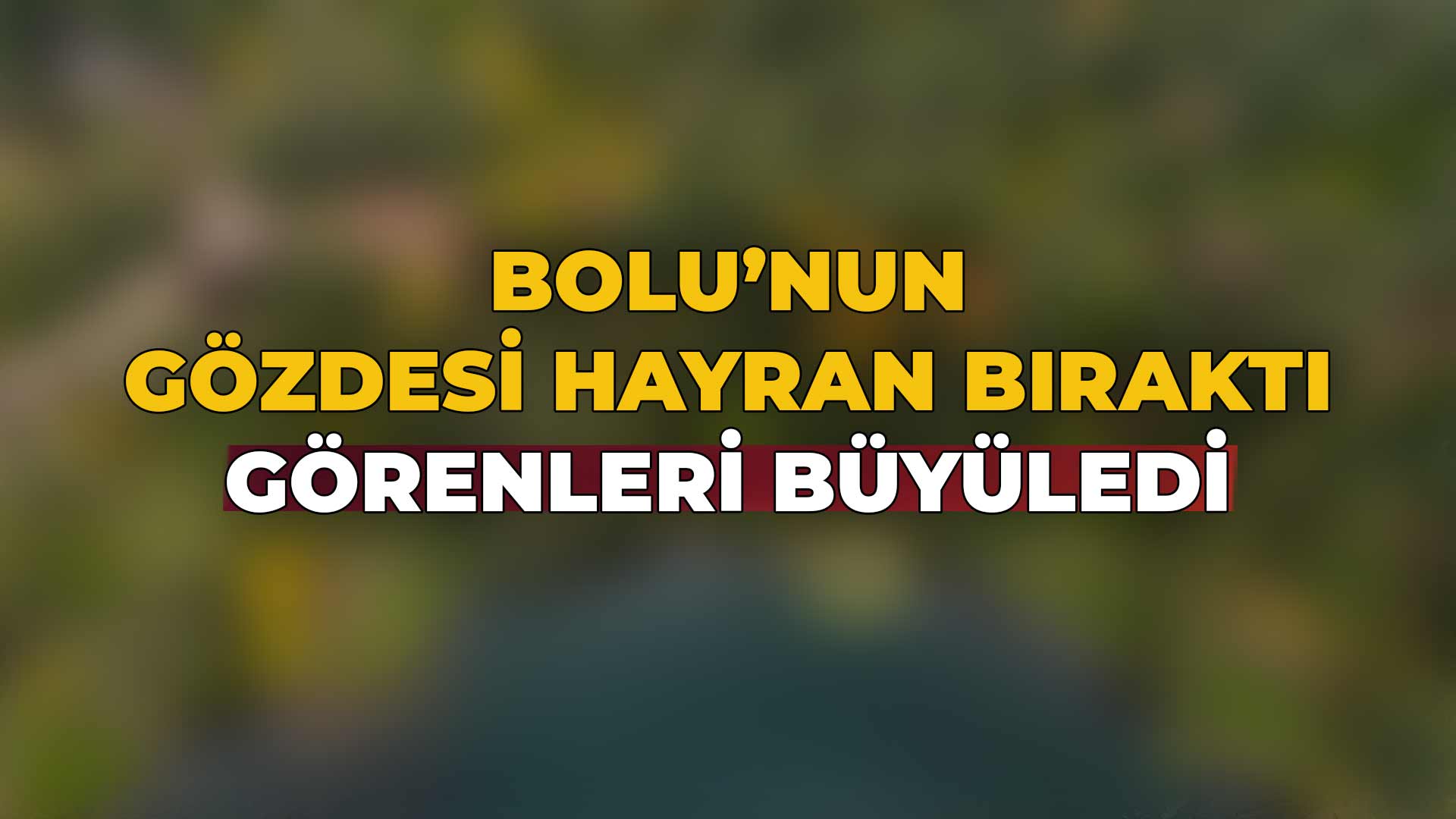 Bolu’nun Gözdesi Hayran Bıraktı Görenleri Büyüledi