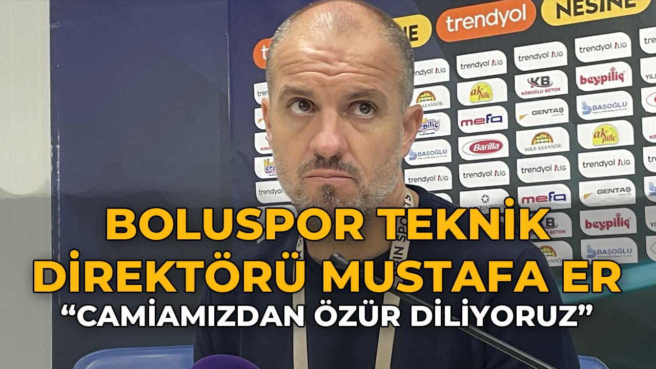 Boluspor Teknik Direktörü Mustafa Er65