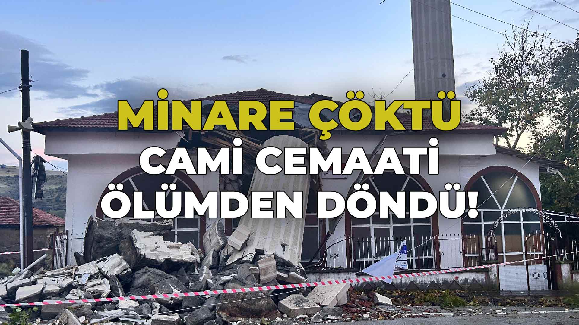 Cami Cemaati Ölümden Döndü