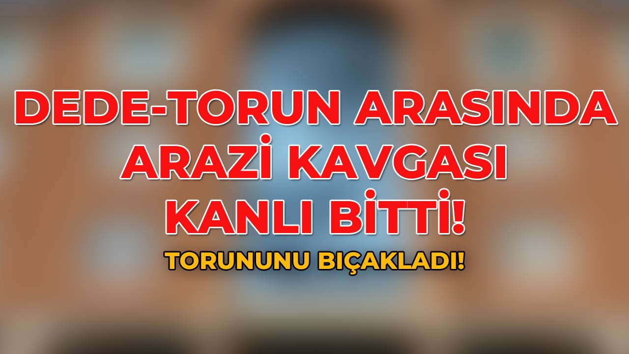 Dede Torun Arasında Arazi Kavgası Kanlı Bitti