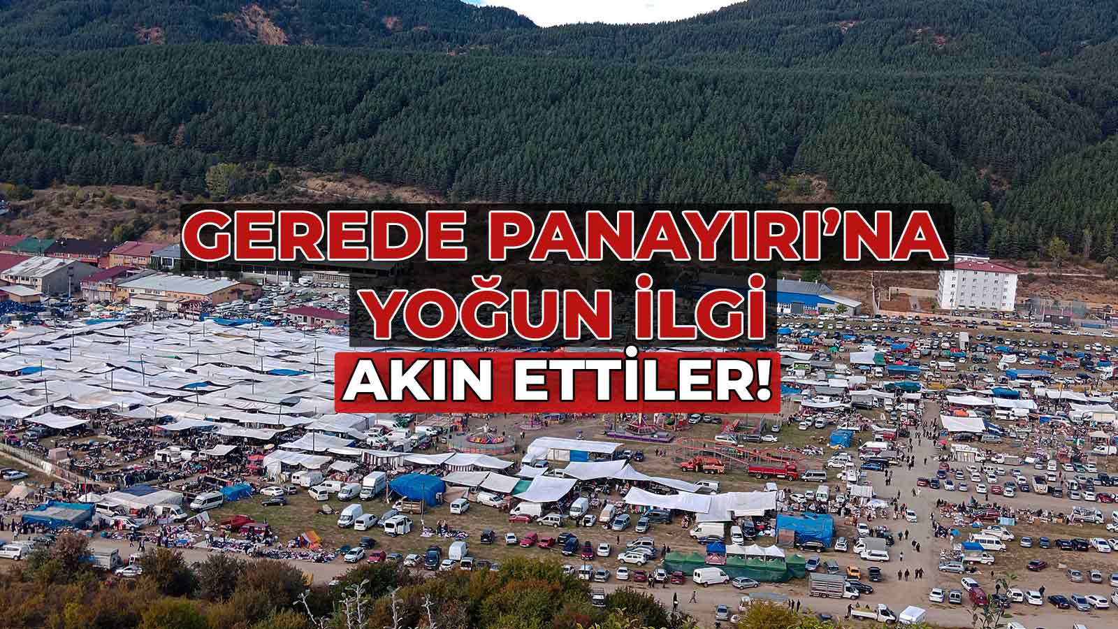 Gerede Panayırı’na Yoğun İlgi646