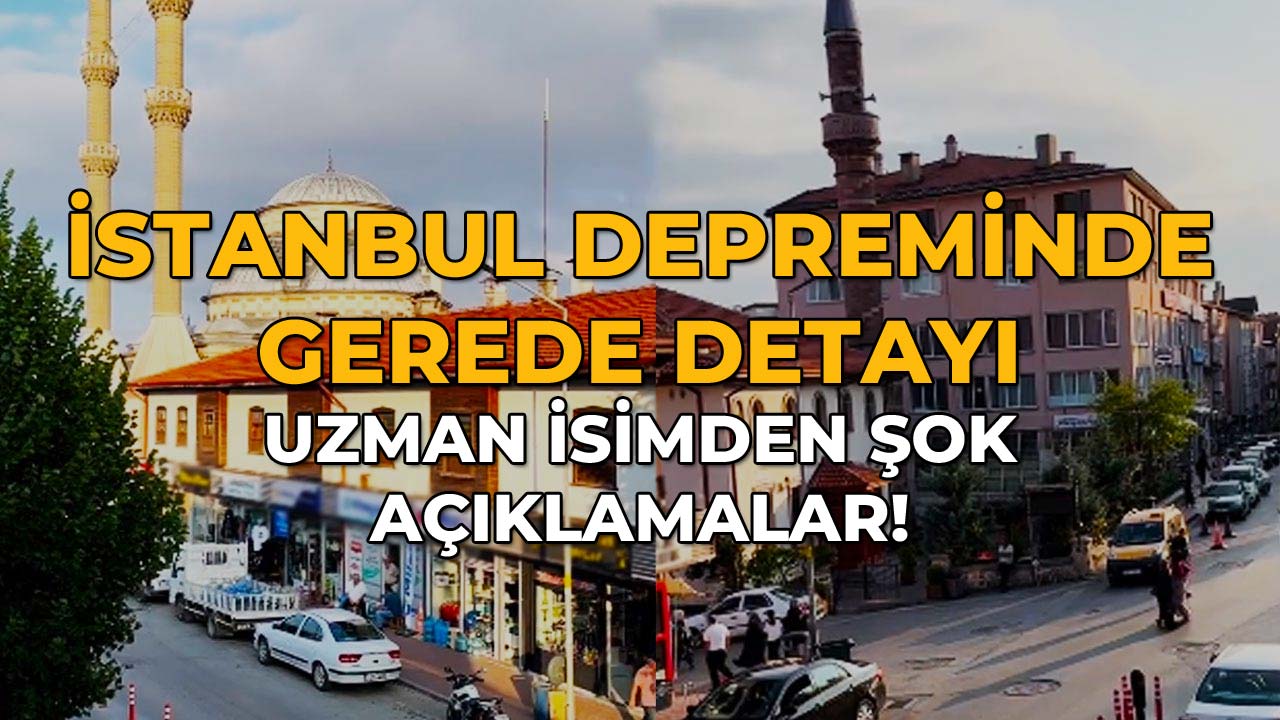 İstanbul Depreminde Gerede Detayı