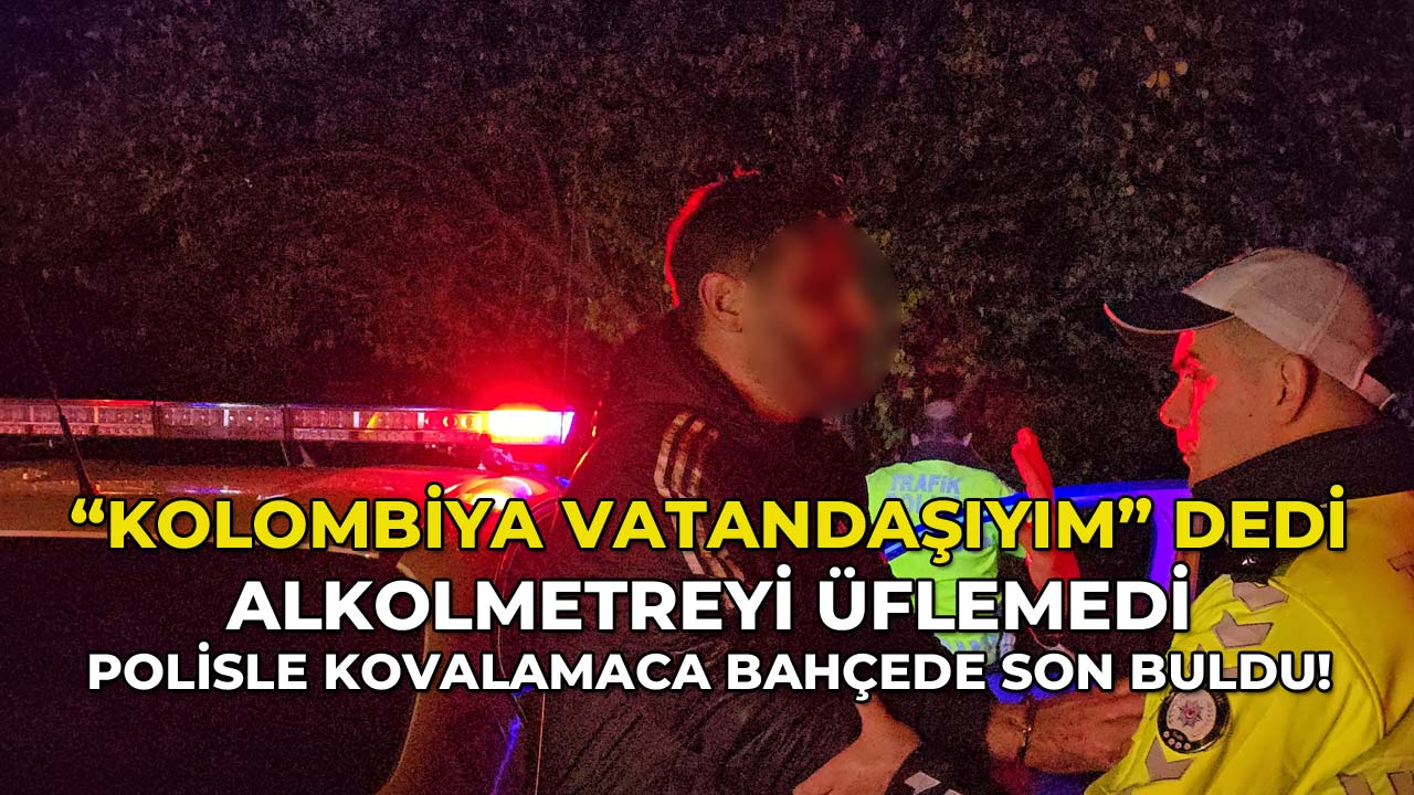 Kolombiya Vatandaşıyım Ded Alkolmetreyi Üflemedi