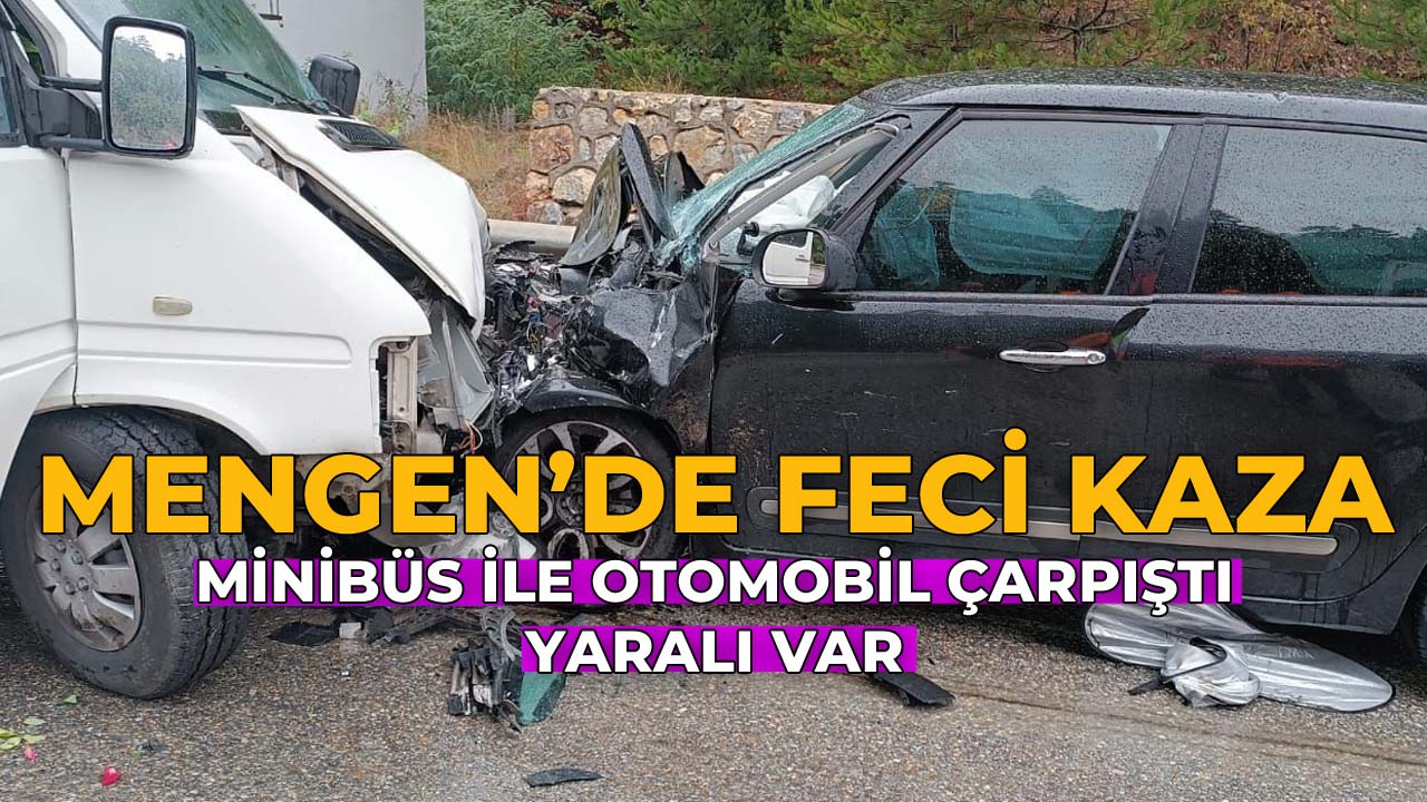 Mengen'de Feci Kaza552