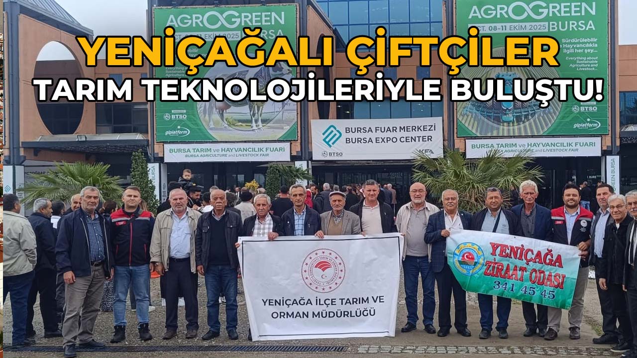 Yeniçağalı Çiftçiler Tarım Teknolojileriyle Buluştu
