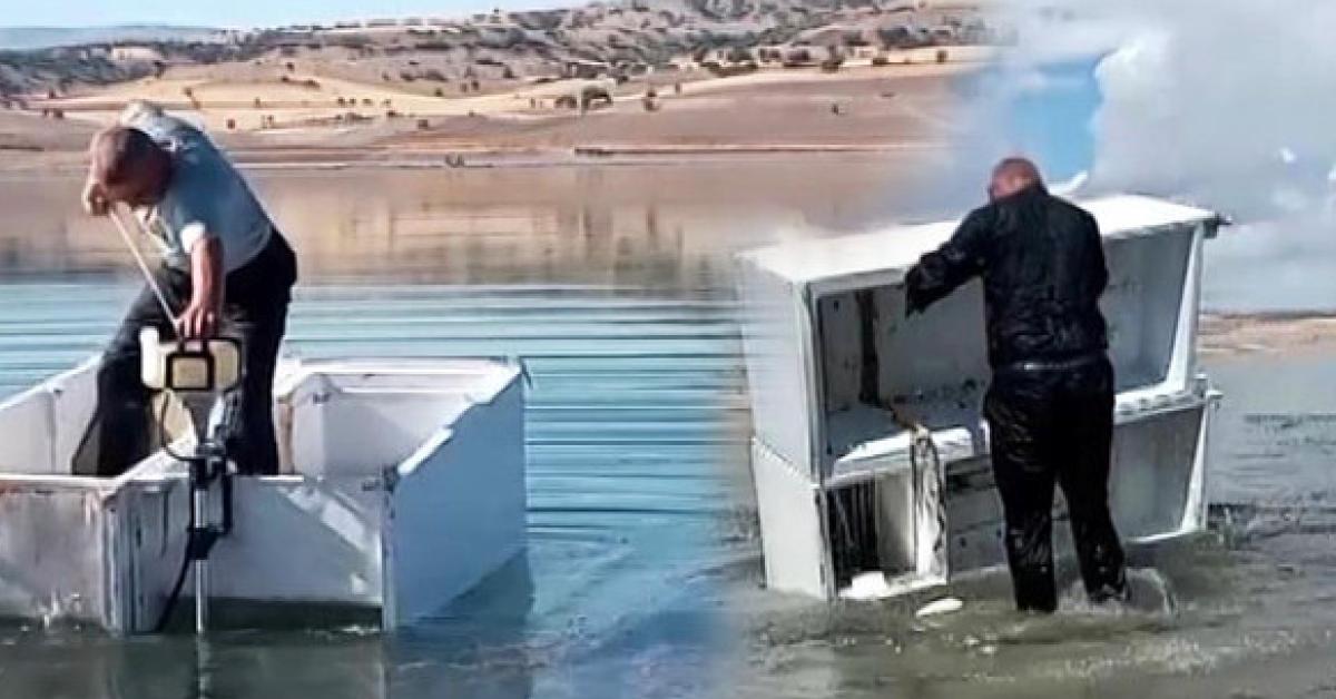 ankaradan cankiriya cilgin mucit buzdolabindan kayik yapti XzInlyVR.jpg