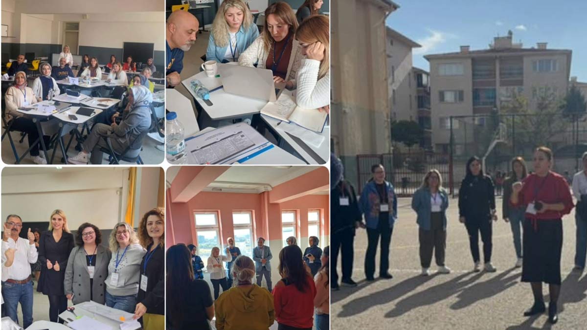 500’den Fazla Öğretmen Eğitim AldıAkyurt, Altındağ, Çankaya, Etimesgut, Gölbaşı, Kahramankazan, Keçiören, Mamak, Polatlı, Pursaklar, Sincan ve Yenimahalle ilçelerinde toplam 500’ün üzerinde öğretmen, “Harezmi Eğitim Modeli Öğretmen Eğitimi” kursuna katıldı.
Eğitimler başarıyla tamamlandı.