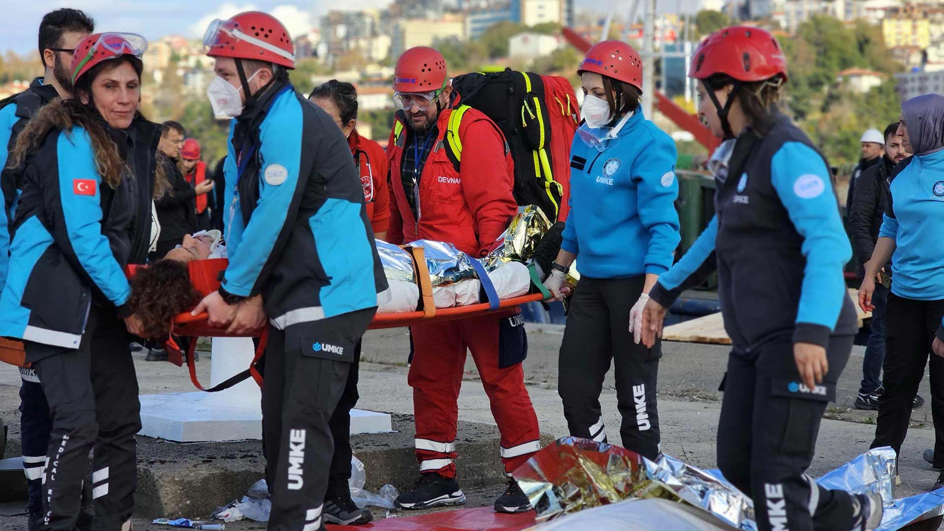 Bolu Ekibi Zonguldak’taki Tatbikatta