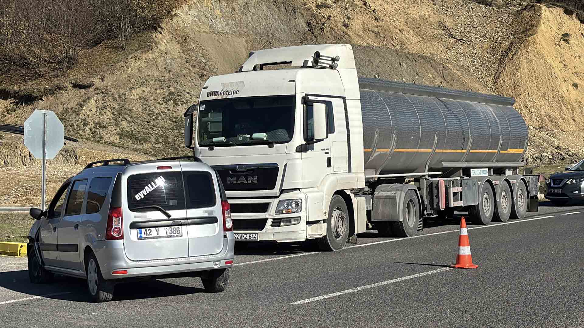 Bolu’da Korkutan Trafik Kazası