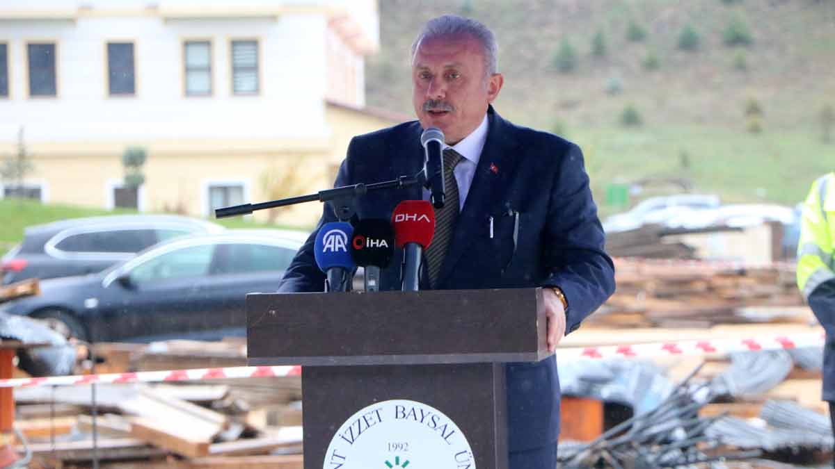 Bolu’da Mustafa Şentop Temel Attı