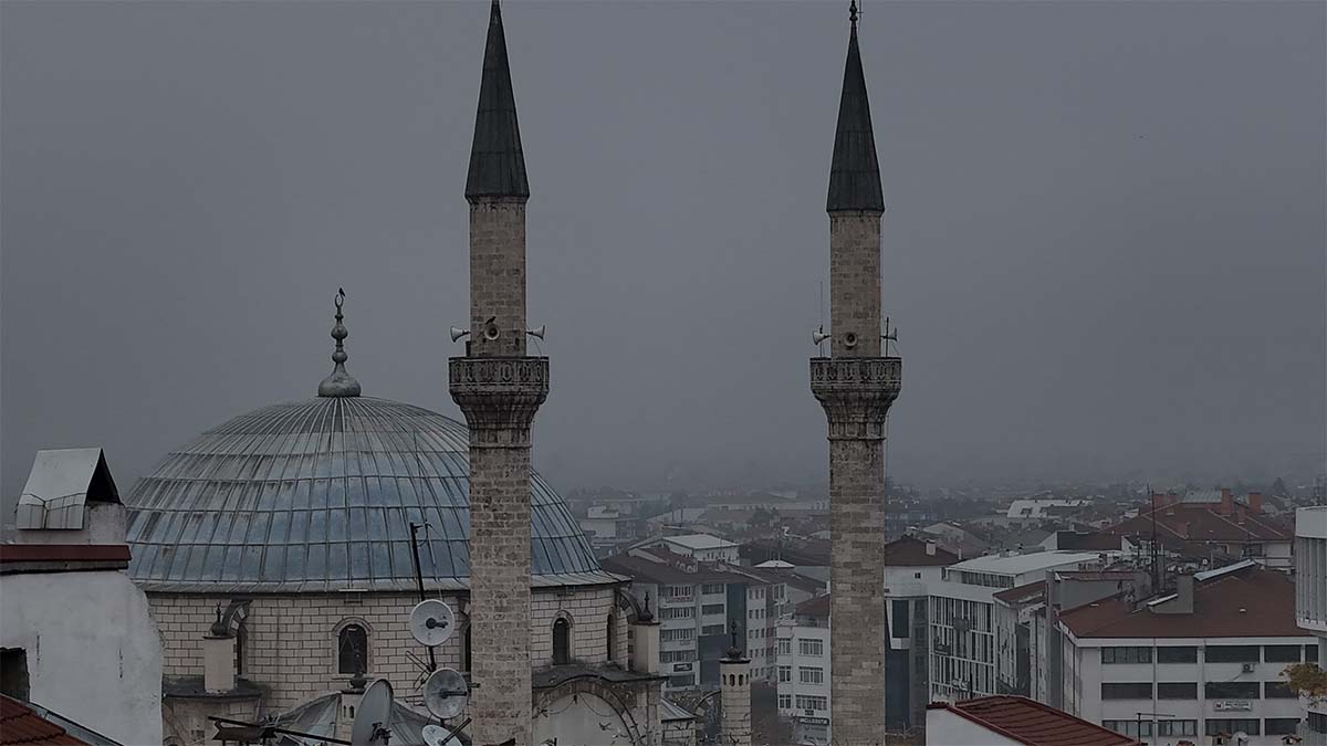 Bolu’da Şehri Kaplayan Sis Havadan Görüntülendi2