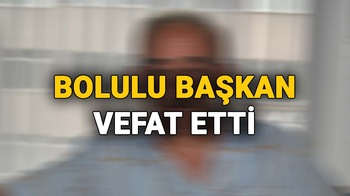 Bolulu Başkan Vefat Etti, Murat Ercan, MHP