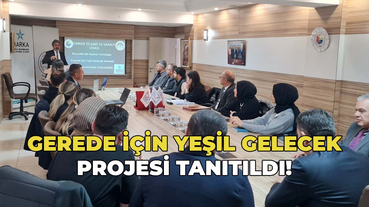 Gerede İçin Yeşil Gelecek