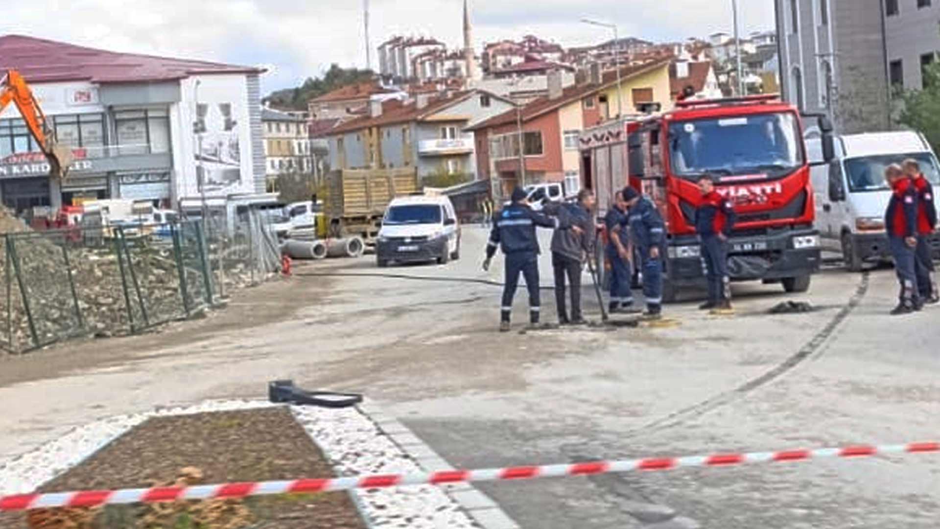 Gerede'de Gaz Patlaması Meydana Geldi