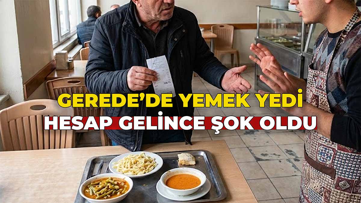 Gerede'de Hesap Krizi
