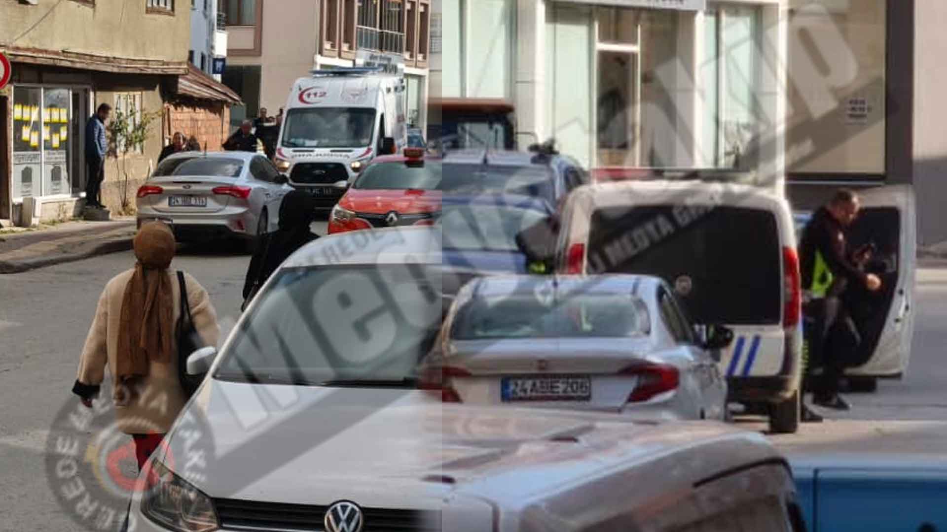 Gerede'de Yola Fırlayan Küçük Çoc2uğa Araba Çarptı