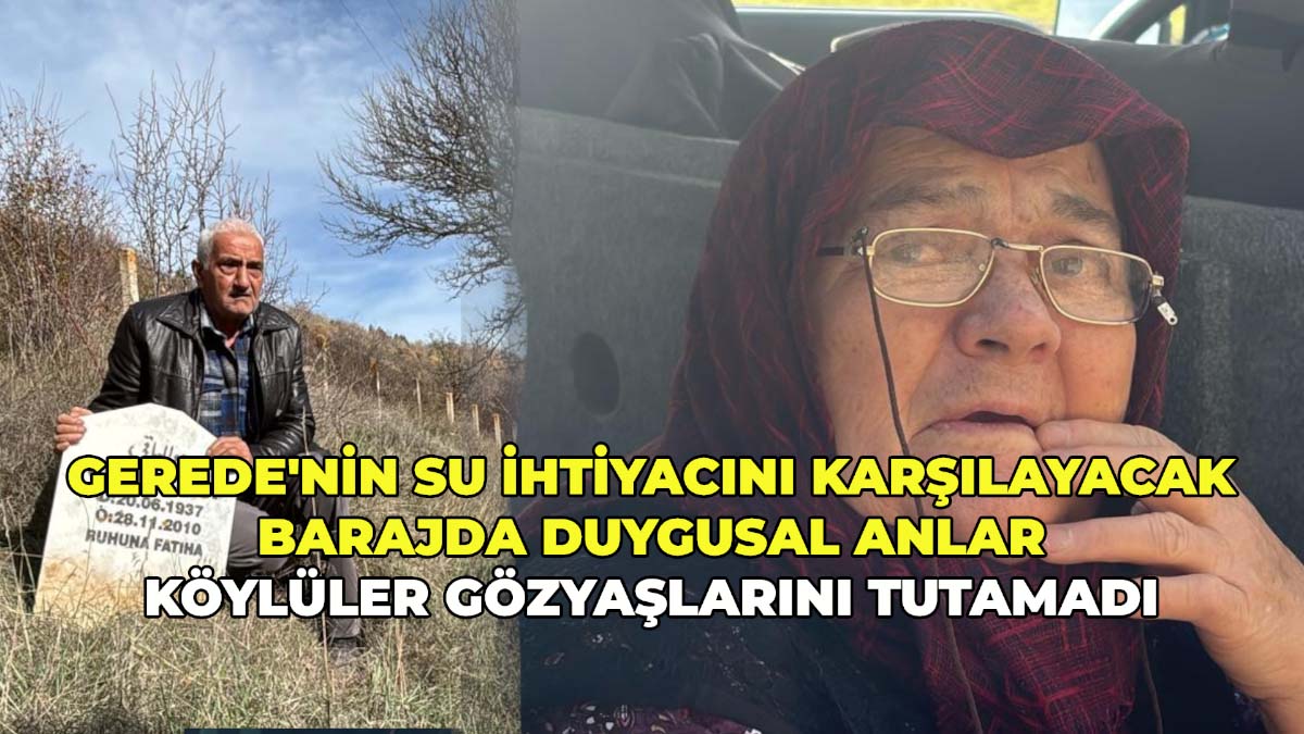 Gerede'nin Su İhtiyacını Karşılayacak Duygusal