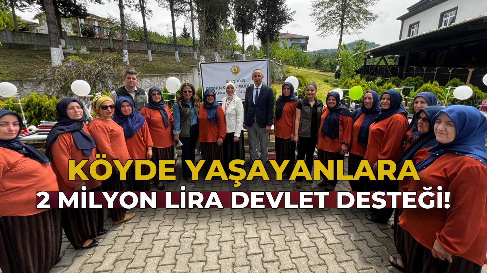 Köyde Yaşayanlara 2 Milyon Lira Devlet Desteği