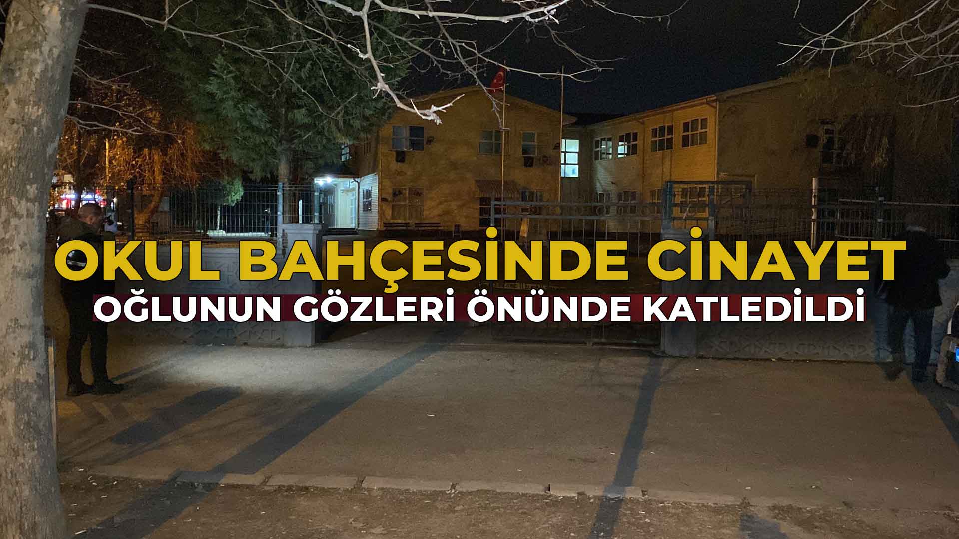 Okul Bahçesinde Cinayet