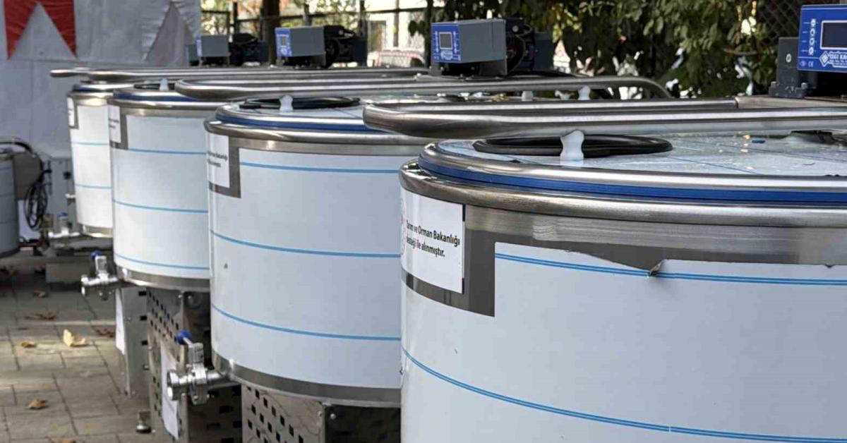 duzcede sut sogutma tanklari dagitildi rfxdbA4z.jpg