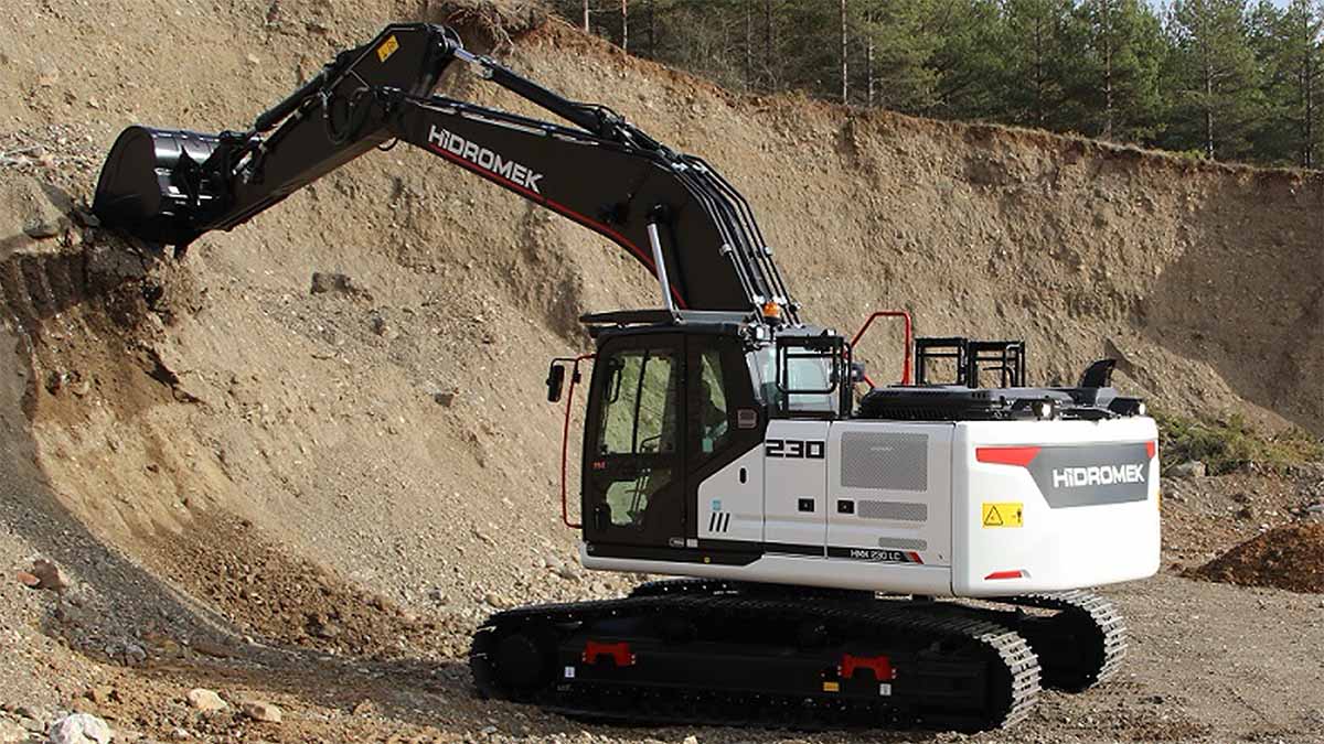 paletli ekskavatör