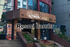 Altındağ Belediyesi Resmi İlan