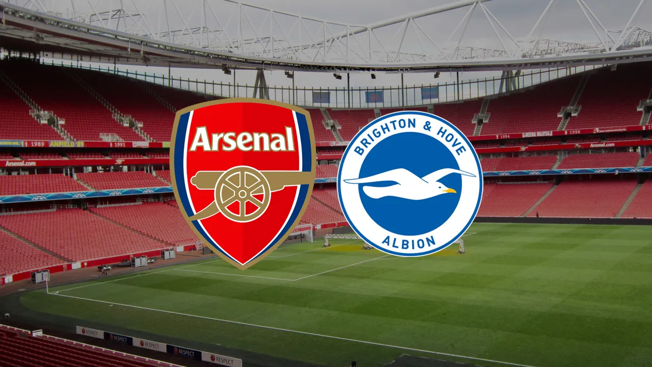 Arsenal ve Brighton & Hove Albion Logoları