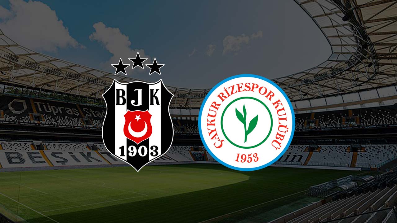 Beşiktaş ve Çaykur Rizespor Logoları
