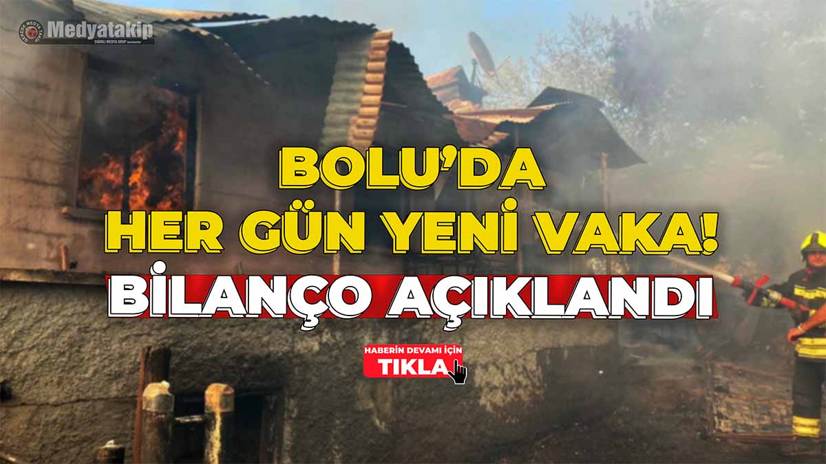 Bolu’da Her Gün Yeni Bir Vaka