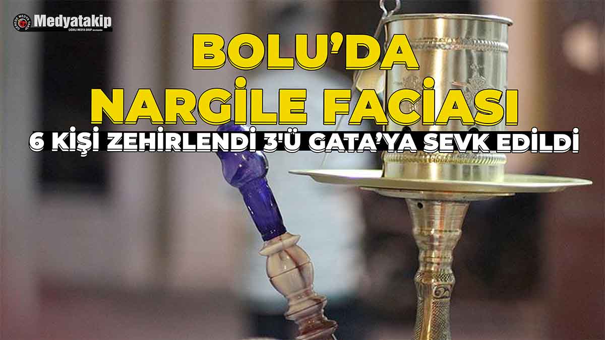 Bolu’da Nargile Faciası