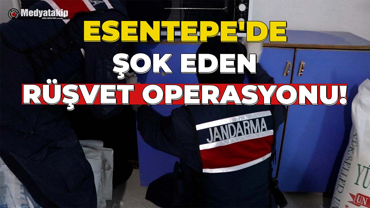 Esentepe'de Şok Eden Rüşvet Operasyonu!