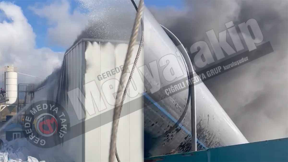 Gerede OSB'de Büyük Yangın2