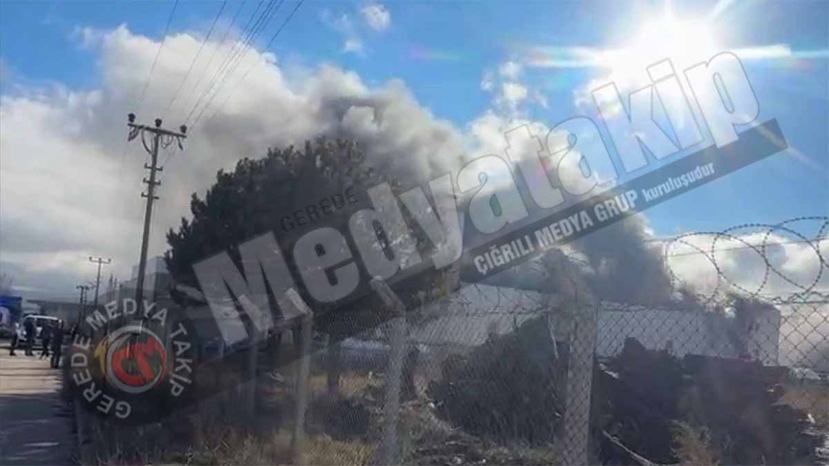 Gerede OSB'de Büyük Yangın3