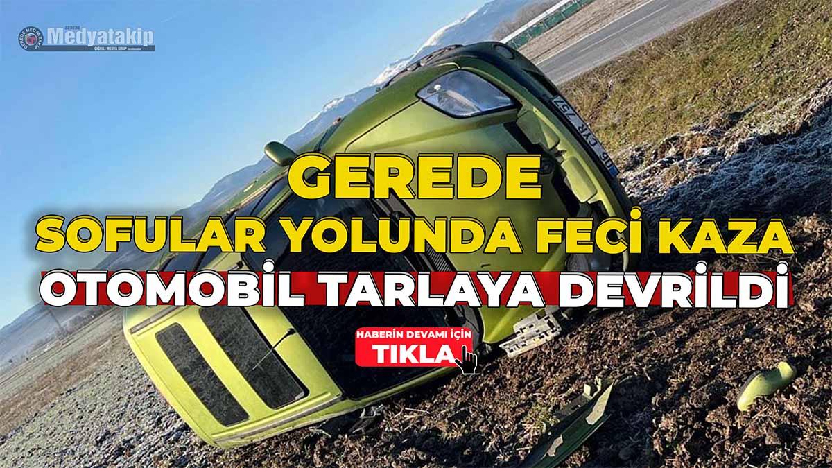 Gerede Sofular Yolunda Feci Kaza2