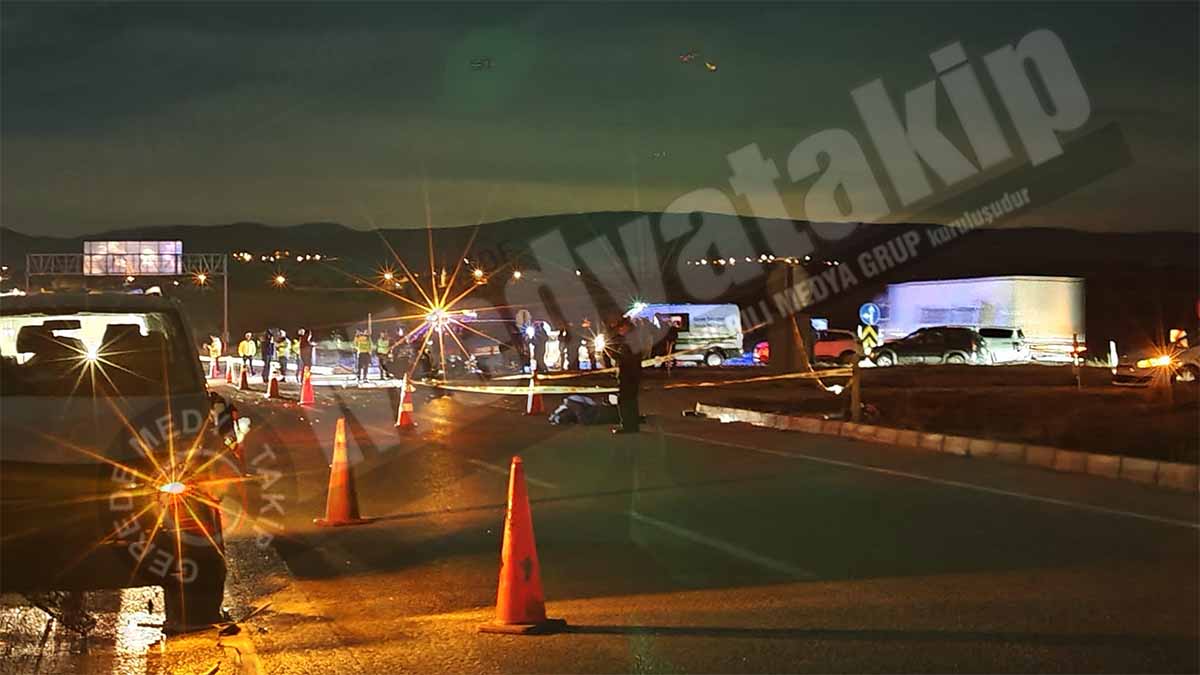 Gerede'de Acı Kaza 1 Ölü 1 Yaralı2