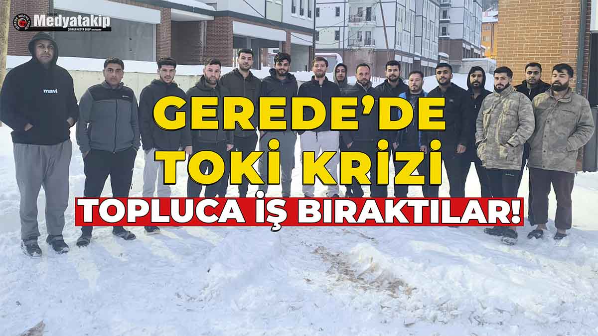 Gerede'de Toki Krizi