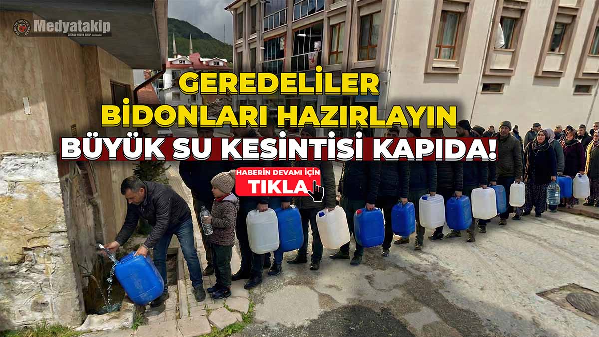 Geredeliler Bidonları Hazırlayın