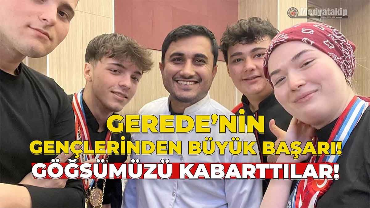 Gerede'nin Gençlerinden Büyük Başarı