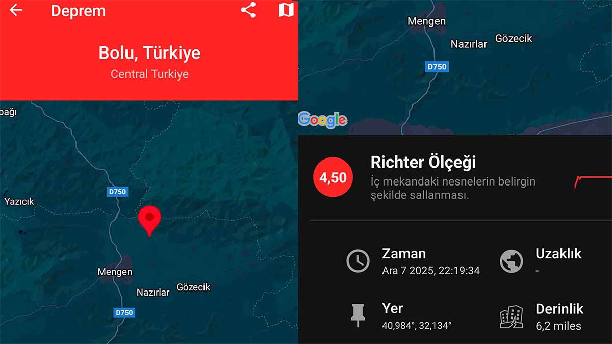 Mengen Deprem Ağı