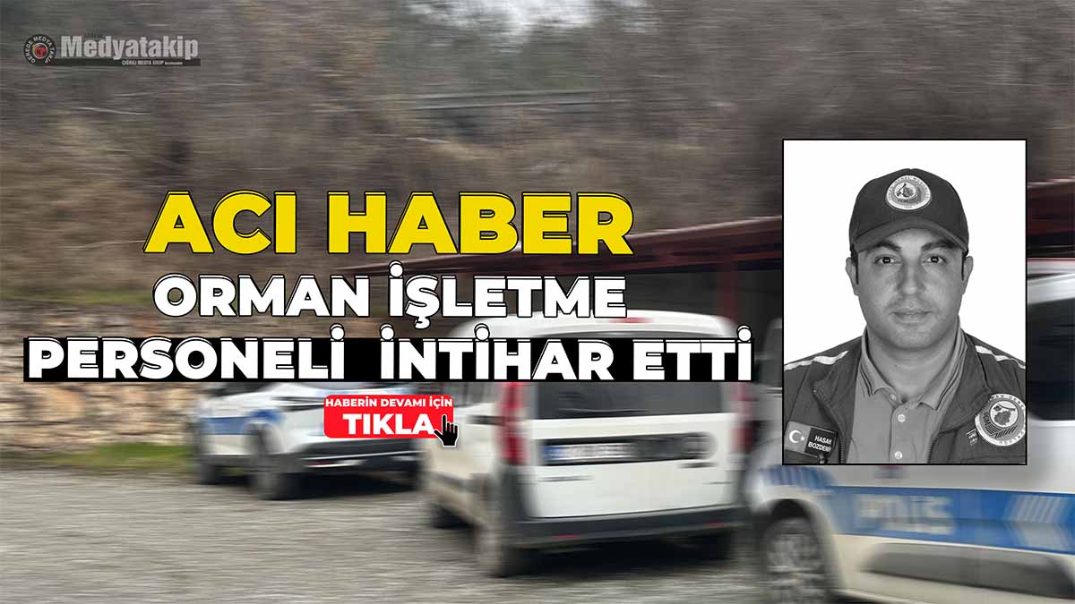 Orman İşletme Personeli Evinde Silahla İntihar Etti