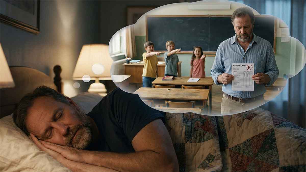 Rüyada Sınıfta Kaldığını Görmek Ne Anlama Gelir? Rüyada sınıfta kaldığını görmek ne anlama gelir? Bu rüyayı görenler genellikle “Acaba kötü bir şey mi olacak?” sorusunu kendine sorar. Ancak rüya tabirlerine göre sınıfta kalmak, her zaman olumsuz bir anlam taşımaz. Aksine bu rüya, çoğu zaman kişinin hayatında bazı konularla yüzleşmesi gerektiğine işaret eder.