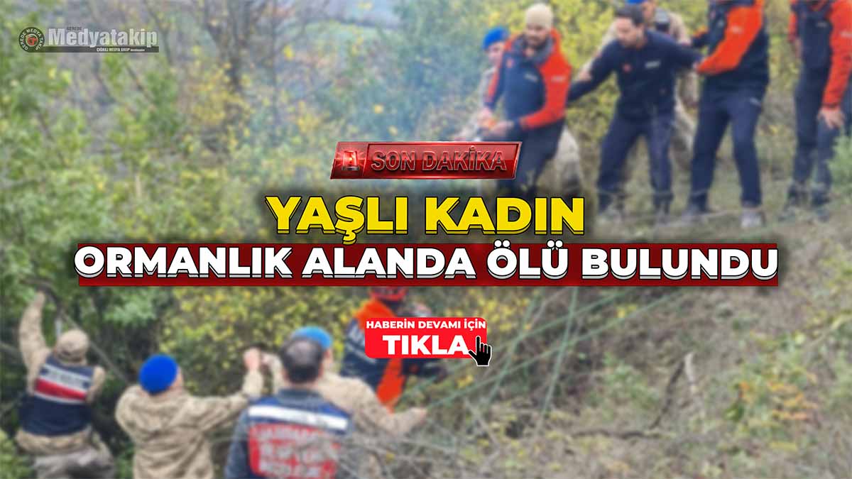 Yaşlı Kadın Ormanlık Alanda Ölü Bulundu