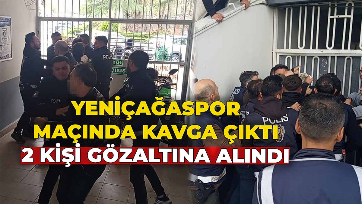 Yeniçağaspor Maçında Kavga Çıktı