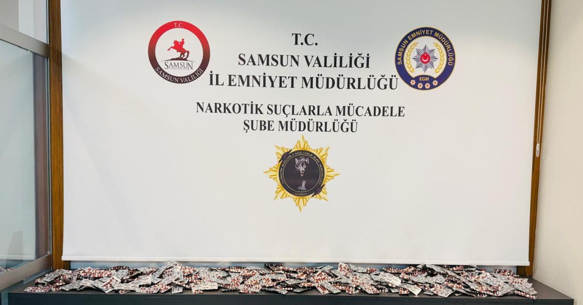 samsunda 10 bin 360 sentetik uyusturucu hap ele gecirildi rnS6gPlF.jpg