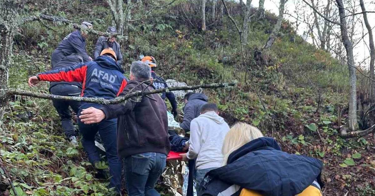 zonguldakta feci kaza arac ormana uctu iki yarali nqAVaQf4.jpg