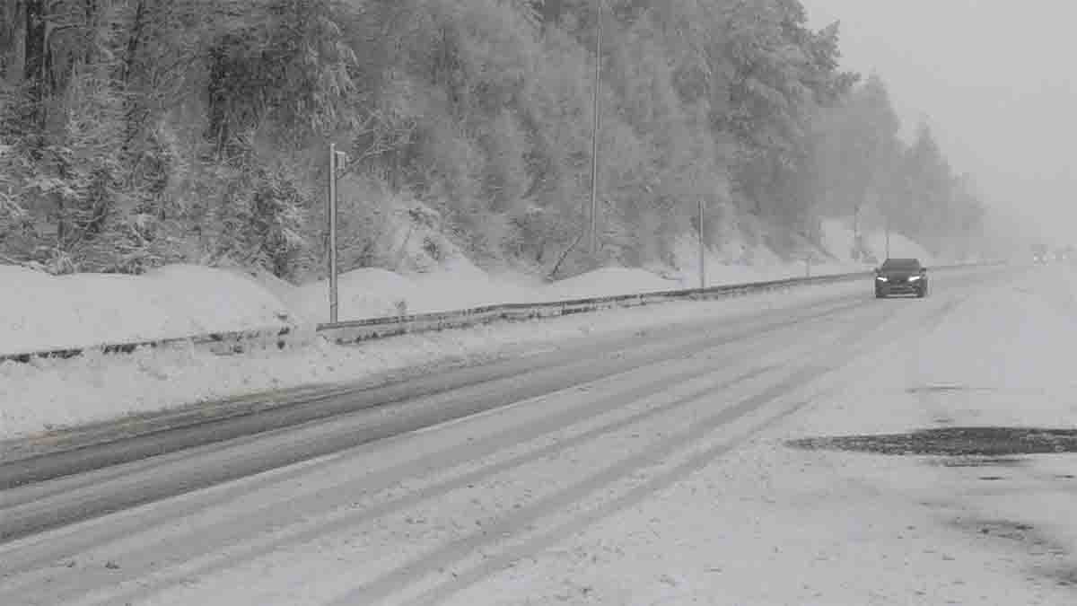 Bolu Dağı'nda Gece Başlayan Kar Yağışı Devam Ediyor2