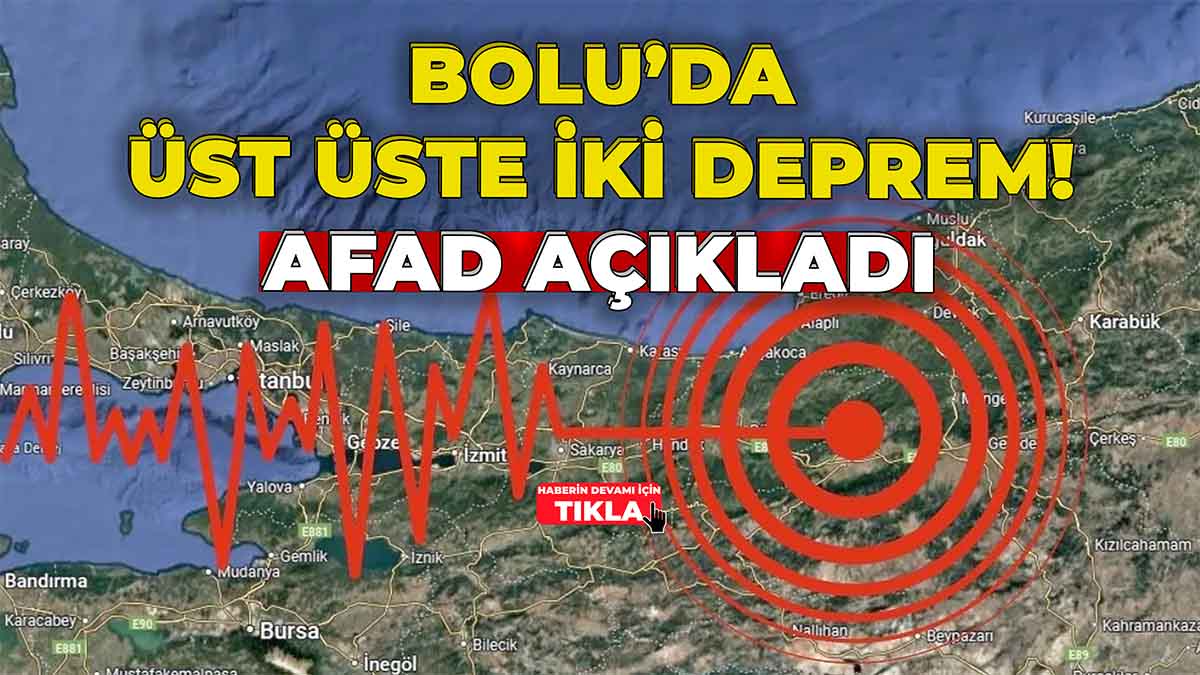 Bolu Deprem