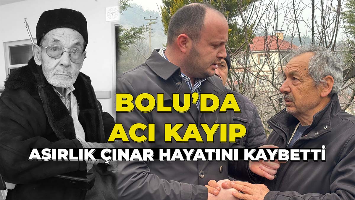 Bolu’da Acı Kayıp2