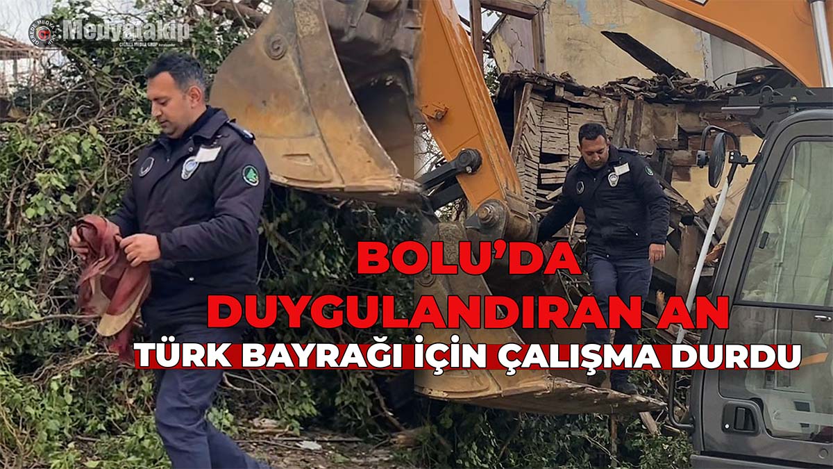Bolu’da Duygulandıran An